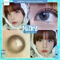 ราคา Milky gray brown คอนแทคเลนส์ ลายใหม่ ค่าน้ำ 60% Contactlens (1730763862711241100)