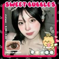 ราคา {0.00~-4.00}คอนแทคเลนส์รายเดือน Sweet bubbles คอนแทคเลนส์ รุ่นลุคสายฝอ Frozen Gray คอนแทคเลนส์ตาหวาน Big eye Black Coffee 14.5mm (1730961039866694102)