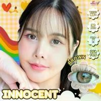 ราคา คอนแทคเลนส์ Limited✨Innocent✨ขนาดบิ๊กอาย (Luxzylens) Brown / Gray (1731318010826033677)