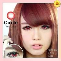 ราคา ลดราคา Circle Red บิ๊กอาย สีแดง ตาโต เปรี้ยว แฟนซี Pretty Doll Contact Lens Bigeyes คอนแทคเลนส์ (1731685805621545394)