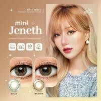 ราคา คอนแทคเลนส์(มินิ) Mini Jeneth Brown / Gray (Kitty Kawaii) ลายฮิต ขายดีมาก กรองแสงกันยูวี (1730761621260503480)