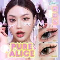 ราคา คอนแทคเลนส์(บิ๊กอาย) Pure Alice Brown / Gray (Shinee) ลายฮิต ขายดีมาก กรองแสงกันยูวี (1730761785400330680)
