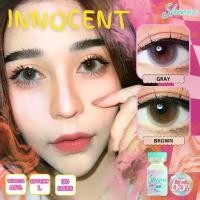 ราคา คอนแทคเลนส์ ขนาดกลาง Brown/Gray รุ่น Innocent (Shinee) (1731137518357351011)