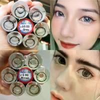 ราคา คอนแทคเลนส์ รุ่น Icy-x/Chimmer สีเทา/ตาล Gray/Brown มีค่าสายตา (0.00)-(-10.00) เปลี่ยนแทนทุกเดือน (1729541057367280039)