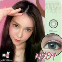 ราคา คอนแทคเลนส์ รุ่น Mini Nudy/Little Nudy สีเทา/ตาล Gray/Brown ค่าสายตาปกติ (0.00) เปลี่ยนแทนทุกเดือน (1729710654132226471)