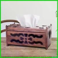 ราคา ingeneshop แบบพกพา กล่องทิชชู่ไม้มีขา ที่ใส่กระดาษชำระ ไม้สัก กล่องวินเทจ TISSUE BOX ตู้ ใส่ พวงกุญแจ crybaby (1730740820131678433)