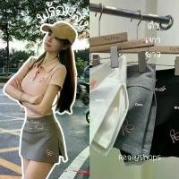 ราคา Reallyshops #710 กระโปรงกางเกงสั้น เทนนิส งานปัก เอวยางยืด ผู้หญิง พร้อมส่ง Women Clothing Skirt เสื้อผ้า (1731765230199016049)