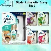ราคา พร้อมส่ง Glade Automatic Spray 3 in 1 เครื่องพ่นสเปรย์น้ำหอมอัตโนมัติ 3 อิน1 (เครื่องพ่น 1, สเปรย์ 1 กระป๋อง 265 ml, ถ่าน 1ชุด) (1731281086211720631)