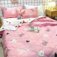 ราคา ผ้าห่ม japan ใยไหมรุ่นบาง ขนาด6ฟุต นุ่มสบาย ลายน่ารัก (1729579059578047247)