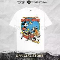 ราคา เสื้อยืดDisney ลิขสิทธิ์แท้ MK-189 (Walt Disney Mickey Mouse ปก comic Mickey Pluto ขาว/ สกรีนหน้า) (1731484498858706334)