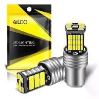 ราคา หลอดไฟ LED ไฟถอยหลังรถยนต์, Aileo, 2 ชิ้น, 1156 BA15S P21W, 45pcs 4014SMD, สำหรับ VW Passat B5 B6 กอล์ฟ, ปราศจากข้อผิดพลาด, DC12V, โคมไฟรถยนต์ Canbus (1731481563148420509)