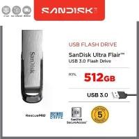 ราคา SanDisk Flash Drive Ultra Flair USB3.0 512GB Speed 150MB/s (SDCZ73-512G-G46) FlashDrive แฟลซไดร์ฟ COD (1731253896060437657)