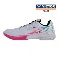 ราคา VICTOR รองเท้ากีฬาแบดมินตัน รุ่น FLASH (1729847513377901043)