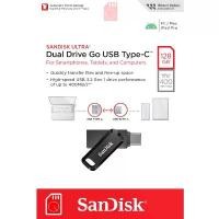 ราคา SanDisk Ultra Dual Drive Go USB Type-C 128GB 400MB/s (SDDDC3-128G-G46) Flash Drive for iPhone15 iPad ขายดีประจำเดือนนี้ (1731536944217687391)