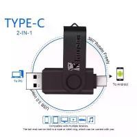 ราคา 【ผู้ขายในประเทศไทย】 2TB flash drive 3 in 1 OTG USB Type C/Micro flash drive 1TB 2TB Pendrive High speed Pen Drive for Phone (1731981920039307612)