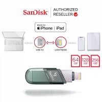 ราคา SanDisk iXpand Flash Drive Flip 64GB , 128GB , 256GB for iPhone iPad OTG ( SDIX90N ) แฟลตไดฟ์ โอนย้ายข้อมูล โทรศัพท์ ไอโฟน ไอแพด (1729431483685768022)