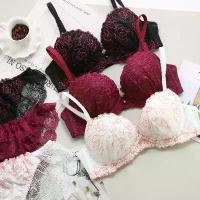 ราคา ชุดยกทรงญี่ปุ่น ดันทรงและลูกไม้ เหมาะสำหรับเด็กผู้หญิง ชุดชั้นใน สไตล์บรา Clothing เสื้อผ้า Women บราลูกไม้ ซีทรู สี ดํา ชุด ชั้น sabina ใน (1731476539361954195)