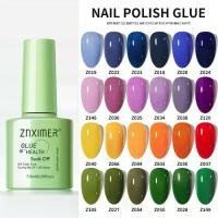 ราคา ยาทาเล็บ Dopamine สีพาสเทล ยาทาเล็บ Macaroon พร้อมกาว ZNXIMER (1732321485942262492)