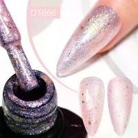 ราคา ยาทาเล็บเจลกลิตเตอร์เลื่อม, พบกันผ่าน 7ml, สีชมพูกึ่งถาวร, ยาทาเล็บเจล UV สีสันสดใส, ยาทาเล็บ (1731615532245682664)