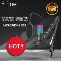 ราคา ไมโครโฟน Fifine T669 PRO3 USB Microphone (1729609624276404489)