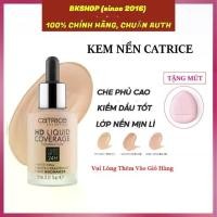 ราคา Catrice 24H รองพื้นปกปิดแบบน้ำ, ควบคุมความมัน, คอนซีลเลอร์, 30ml, ฟองน้ำฟรี, [CATRICE] (1732332368871263069)