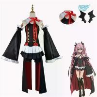 ราคา ชุดคอสเพลย์ Krul Tepes, Seraph Of The End, ชุดกระโปรง, คอสเพลย์แวมไพร์, สำหรับผู้หญิง, ชุดหญิง, วิกผม, เหมาะสำหรับวันฮาโลวีน (1731525458785174901)