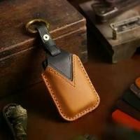 ราคา ซองหนังแท้ สำหรับกุญแจรีโมทรถยนต์ รุ่นหนังกลับ สำหรับ Toyota Camry ไฮบริด Prius และ Altis กุญแจ รถ ยนต์ toyota (1731740528946611607)