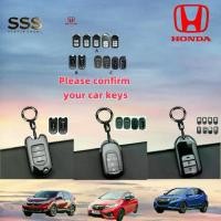 ราคา ฝาครอบเคสกุญแจรีโมทอัจฉริยะ, วัสดุซิลิโคนโลหะผสม, โซ่ป้องกันการออกแบบรถยนต์, เหมาะสำหรับเคสกุญแจรถยนต์ Honda, สำหรับ Honda City/แจ๊ส/Civic/HR-V/CR-V/BR-V, โปร่งใส, รวมทุกอย่าง, พ (1732303105895598924)