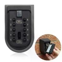 ราคา กล่องจัดเก็บตู้เซฟ กุญแจ พร้อมรหัสผ่านล็อครวม ฝาครอบกันฝุมสำหรับความปลอดภัยในบ้าน (1731194761329018777)