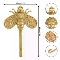 ราคา ตะขอติดผนังตกแต่ง, วัสดุทองเหลือง, ตะขอมวยวินเทจ, เจาะรู, ตะขอเสื้อโค้ท, ตะขอตกแต่งติดผนัง, 3.1 × 4.7 × 0.7 นิ้ว, ตะขอติดผนังทองเหลือง, ตะขอแขวนผ้าเช็ดตัว, เหมาะสำหรับแขวน, หมวก, (1732089249179797836)