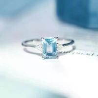 ราคา แหวนหมั้น แหวนสัญญา แหวนเงินแปดเหลี่ยมบุษราคัมสีน้ำเงิน แหวนบุษราคัมสีน้ำเงินธรรมชาติสำหรับผู้หญิง เหมาะสำหรับของขวัญวันครบรอบ สร้อย แหวน darry rings แหวน อัญมณี สีฟ้า แหวน บุษรา (1730791431298779325)