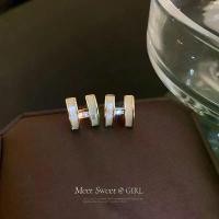 ราคา ต่างหูตัวอักษร H อัญมณี แฟชั่น ดีไซน์เรียบหรู เครื่องประดับ (1732173372440808083)