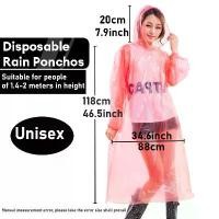 ราคา เสื้อปอนโชกันฝนสำหรับผู้ใหญ่แบบใช้แล้วทิ้ง, 10 แพ็ค, เสื้อกันฝนฉุกเฉิน, กันน้ำ, มีฮู้ด, เหมาะสำหรับกิจกรรมกลางแจ้ง, อุปกรณ์กันฝน, เสื้อปอนโชแบบใช้แล้วทิ้ง (1730777102174030099)