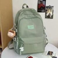 ราคา (ของตกแต่ง) กระเป๋านักเรียน สไตล์เกาหลีและญี่ปุ่น กระเป๋าเป้สะพายหลังขนาดใหญ่สำหรับเด็กผู้หญิง กระเป๋าเป้สะพายหลังน่ารักลายการ์ตูน กระเป๋าเป้สะพายหลังกันน้ำ (1731340255689147854)