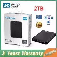 ราคา ในสต็อก Western Digital1TB 2TB 4TB 2.5" USB 3.0 External Harddisk, ฟรีบริการกู้ข้อมูล รับประกัน 3 ปี ฮาร์ดดิสก์ ps (1731308831038605973)