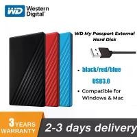 ราคา [จัดส่งทันที] Western Digital HDD 2TB External Harddisk ฮาร์ดดิสพกพา รุ่น My Passport ความจุ WD 2TB USB 3.2 Gen 1 (1732292240863365807)
