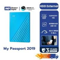ราคา WD HDD External 1TB My Passport USB 3.0 Blue [External HDD ฮาร์ดดิสก์พกพา 2.5"] (1731446425415943312)