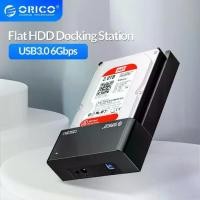ราคา ORICO(6518US3) Lay-Flat HDD Docking Station SATA to USB 3.0 External Hard Drive Docking Station for 2.5/3.5inch HDD SSD (1731755272347944060)