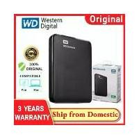 ราคา ร้านไทย WD hdd 2tb/1tb External Harddisk ฮาร์ดดิสพกพา USB 3.0 ฮาร์ดไดรฟ์คุณภาพสูง Harddisk External (1731227978653075756)