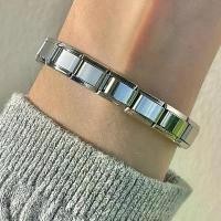 ราคา กำไล Starter Italian Charm Bracelet กำไลสแตนเลส กำไลข้อมือ สร้อยข้อมือ เครื่องประดับ กำไลเชือกเทียน กล่องสุ่ม ท็อป ทอย (1731213751212870251)