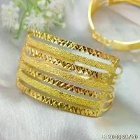 ราคา New collection กำไล แฟชั่น ตะขอS งานหุ้มทองแท้100% ฟรีตะขอสำรอง ทอง ไม่ลอก (1731315087606253239)