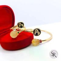 ราคา กำไล-แหวนนะโมไขว้ไหมทองแท้ ฟรีไซส ดึงดูดโชคลๅภ (1730535363780708641)