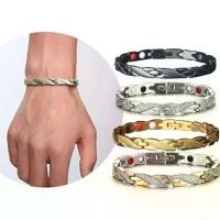 ราคา สร้อยข้อมือแม่เหล็กเพื่อสุขภาพ, ลายมังกรใหม่, สำหรับผู้หญิง, สร้อยข้อมือแม่เหล็กบำบัดพลังงาน, กำไล, สำหรับผู้หญิงและผู้ชาย, 2024 (1729941360693906073)