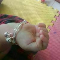 ราคา COD กำไลข้อเท้าเด็ก กำไลข้อมือเด็ก กำไลเด็ก กำไล กำไลสแตนเลส (1732263333106976847)