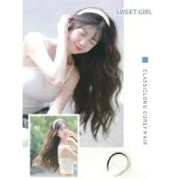 ราคา ที่คาดผม สีเหลืองอ่อน ถอดออกได้ สำหรับวิกผมยาว TKH448 (1731715844558784422)