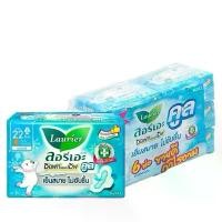 ราคา ￼ซอฟท์แอนด์เซฟ สลิมคูล ผ้าอนามัย 22 ซม. 4 ชิ้น (6ห่อ) ลอรีเอะ Laurier Soft And Safe Slim Cool Sanitary Napkin 22 Cm. (1732072172593580619)