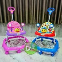 ราคา DK รถหัดเดินเจ้าเป็ดกังหัน สีสดใส มีเสียงดนตรี ปรับระดับได้ มีด้ามเข็น รถหัดเดินเด็ก รถขาไถเด็ก รถขาไถ รถหัดเดิน No.5024 (1729596466084546768)