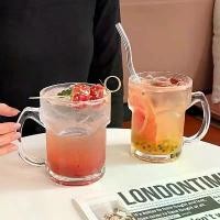 ราคา แก้ว32ออนซ์ยกลัง，แก้วจิ๋วถ้วยแก้วหนา, Lemeng, มีหูหิ้ว, เหมาะสำหรับเบียร์, เครื่องดื่ม, น้ำผลไม้, น้ำดื่ม, ถ้วยชาฟอง, นม, และกาแฟ (1731681321131870151)