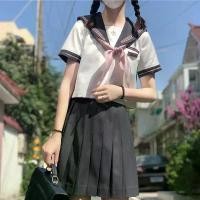 ราคา ชุดนักศึกษาเอแบค ชุดสีเทานารา ชุดเครื่องแบบ JK, เสื้อผ้าสไตล์นักศึกษาที่เป็นของแท้, สไตล์กระโหลก, กระโปรงผู้หญิง, ชุดกะลาสี, ครบชุด, สไตล์พื้นฐาน, ชุดนักเรียนมัธยมปลายญี่ปุ่น Wom (1730857929248049817)