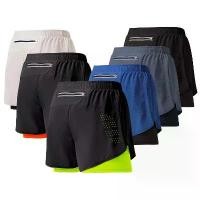 ราคา กางเกงวิ่งขาสั้น สำหรับผู้ชาย แห้งไว ฟิตเนส สีดำ กางเกงขาสั้นชั้นเดียว มาใหม่ เหมาะสำหรับเล่นกีฬา ออกกำลังกาย เทรนนิ่ง เพาะกาย กางเกงขาสั้น สเตย์นักฟุตบอล Sport เสื้อผ้า สเตย์นัก (1730840567263562308)